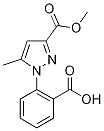 Methyl 1-(2-carboxyphenyl)-5-methyl-1H-pyrazole-3-carboxylate Structure