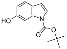 6-Hydroxyindole, N-BOC protected 구조식 이미지