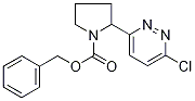 2-(6-Chloropyridazin-3-yl)pyrrolidine, N-CBZ protected 구조식 이미지