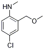 4-Chloro-2-(methoxymethyl)-N-methylaniline 96% Structure
