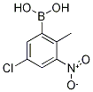 5-Chloro-2-methyl-3-nitrobenzeneboronic acid 97% Structure