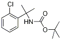 2-(2-Chlorophenyl)propan-2-amine, N-BOC protected, tert-Butyl [2-(2-chlorophenyl)prop-2-yl]carbamate Structure