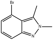 4-Bromo-2,3-dimethyl-2H-indazole 구조식 이미지