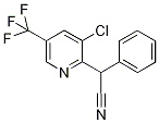 1-[3-Chloro-5-(trifluoromethyl)pyridin-2-yl]phenylacetonitrile 97% 구조식 이미지