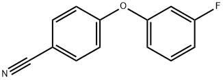 4-(3-fluorophenoxy)benzonitrile Structure