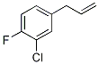 2-Chloro-1-fluoro-4-(prop-2-en-1-yl)benzene Structure