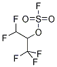 1,1,1,3,3-Pentafluoroprop-2-yl sulphurofluoridoate, 1-(Difluoromethyl)-2,2,2-trifluoroethyl fluorosulphate 구조식 이미지