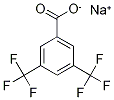 Sodium 3,5-bis(trifluoromethyl)benzoate 구조식 이미지