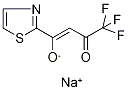 Sodium 1-(1,3-thiazol-2-yl)-4,4,4-trifluorobutane-1,3-dionate 구조식 이미지