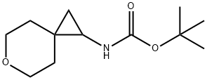 tert-Butyl N-{6-oxaspiro[2.5]octan-1-yl}carbamate 구조식 이미지