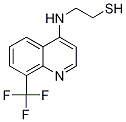 2-{[8-(Trifluoromethyl)quinolin-4-yl]amino}ethanethiol Structure