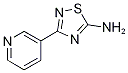 3-(3-Pyridinyl)-1,2,4-thiadiazol-5-amine Structure