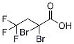 2,2-Dibromo-3-(trifluoromethyl)propanoic acid Structure