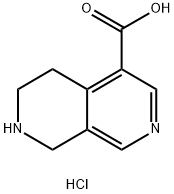 5,6,7,8-Tetrahydro-2,7-naphthyridine-4-carboxylic acid dihydrochloride Structure