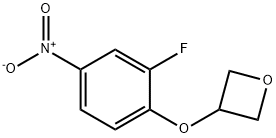 3-(2-Fluoro-4-nitrophenoxy)oxetane 구조식 이미지