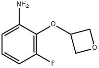 3-Fluoro-2-(oxetan-3-yloxy)benzenamine Structure