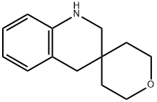 2',4'-Dihydro-1'H-spiro[oxane-4,3'-quinoline] 구조식 이미지