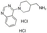 [1-(Quinazolin-4-yl)piperidin-4-yl]methanamine dihydrochloride Structure