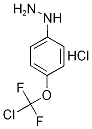 4-[Chloro(difluoro)methoxy]phenylhydrazine hydrochloride Structure