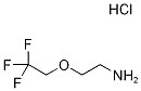 2-(2,2,2-TRIFLUOROETHOXY)ETHANAMINE HYDROCHLORIDE Structure