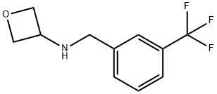 N-[3-(Trifluoromethyl)benzyl]oxetan-3-amine Structure