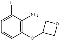 2-Fluoro-6-(oxetan-3-yloxy)benzenamine Structure