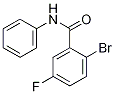 2-Bromo-5-fluoro-N-phenylbenzamide Structure