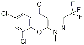 4-(Chloromethyl)-5-(2,4-dichlorophenoxy)-1-methyl-3-(trifluoromethyl)-1H-pyrazole 97% 구조식 이미지