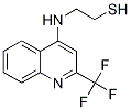 2-{[2-(Trifluoromethyl)quinolin-4-yl]amino}ethanethiol Structure