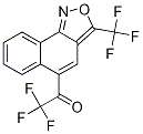 2,2,2-Trifluoro-1-[3-(trifluoromethyl)naphtho[1,2-c]isoxazol-5-yl]ethanone 구조식 이미지