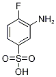 3-Amino-4-fluorobenzenesulphonic acid Structure