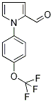 1-[4-(trifluoromethoxy)phenyl]-1H-pyrrole-2-carboxaldehyde Structure