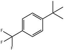 4-(tert-Butyl)-alpha,alpha,alpha-trifluorotoluene, 1-(tert-Butyl)-4-(trifluoromethyl)benzene 구조식 이미지