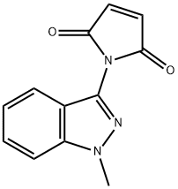 1-(1-Methyl-1H-indazol-3-yl)-1H-pyrrole-2,5-dione 구조식 이미지