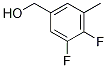 (3,4-Difluoro-5-methylphenyl)methanol 구조식 이미지