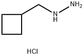 (Cyclobutylmethyl)hydrazine dihydrochloride Structure