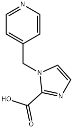 1-(Pyridin-4-ylmethyl)-1H-imidazole-2-carboxylic acid Structure