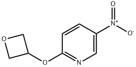 5-Nitro-2-(oxetan-3-yloxy)pyridine Structure