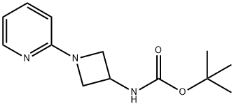 tert-부틸N-[1-(피리딘-2-일)아제티딘-3-일]카바메이트 구조식 이미지