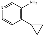 4-Cyclopropylpyridin-3-amine Structure