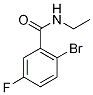 2-Bromo-N-ethyl-5-fluorobenzamide Structure