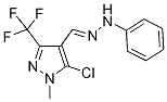 5-chloro-1-methyl-3-(trifluoromethyl)-1H-pyrazole-4-carboxaldehyde 4-phenylhydrazone 구조식 이미지