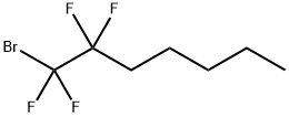 1-Bromo-1,1,2,2-tetrafluoroheptane 구조식 이미지