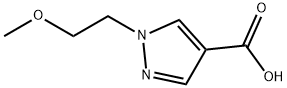 1-(2-Methoxyethyl)-1H-pyrazole-4-carboxylic acid Structure