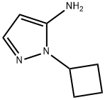 1-Cyclobutyl-1H-pyrazol-5-amine Structure