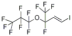 3-Heptafluoropropoxy-1-iodo-3,4,4,4-tetrafluorobut-1-ene 구조식 이미지