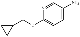 6-(cyclopropylmethoxy)pyridin-3-amine Structure