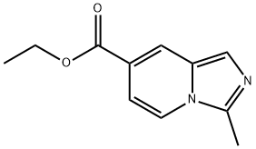 Ethyl 3-methylimidazo[1,5-a]pyridine-7-carboxylate Structure