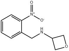 N-[(2-Nitrophenyl)methyl]oxetan-3-amine Structure
