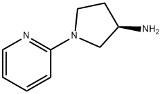 (3R)-1-(Pyridin-2-yl)pyrrolidin-3-amine Structure